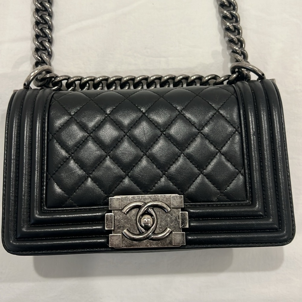 Chanel Black Mini Boy Bag “Le Boy”